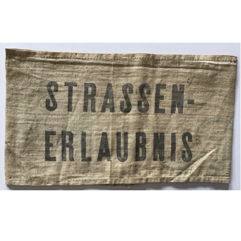 Strassen-Erlaubnis / Sperrzeit