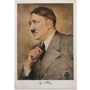 AH Painted Portrait Postcard