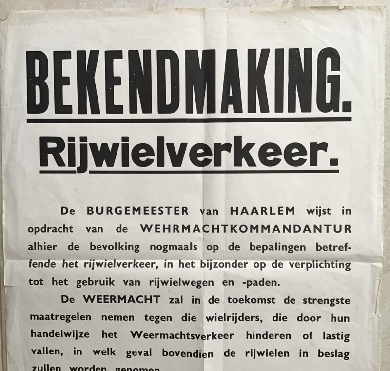 Keep Bikes Off the Road! – Haarlem - Image 3