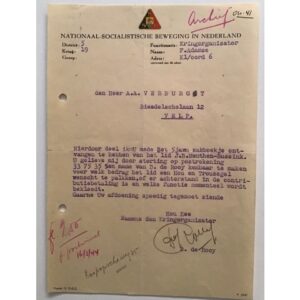 NSB Letter – HOU & TROU Stamps