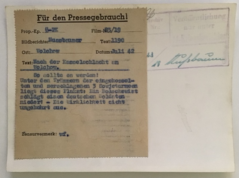 SS KB – Nussbaumer, Wolchow - Image 2