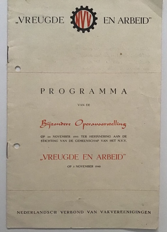 NVV Vreugde & Arbeid Programme - Image 2