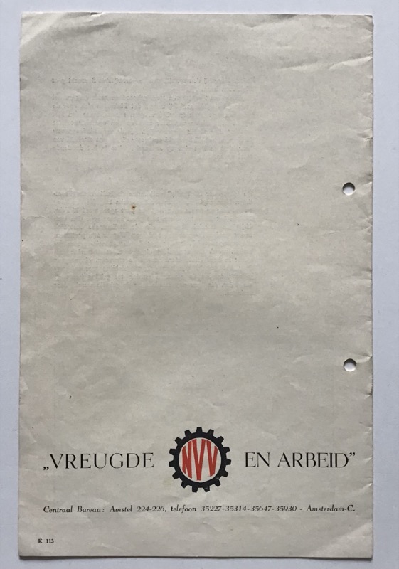NVV Vreugde & Arbeid Programme - Image 5