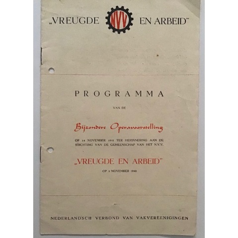 NVV Vreugde & Arbeid Programme