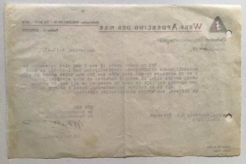 WA Reprimand to Hilversum Commander - Image 3