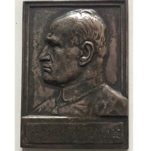 Benito Mussolini Plaque