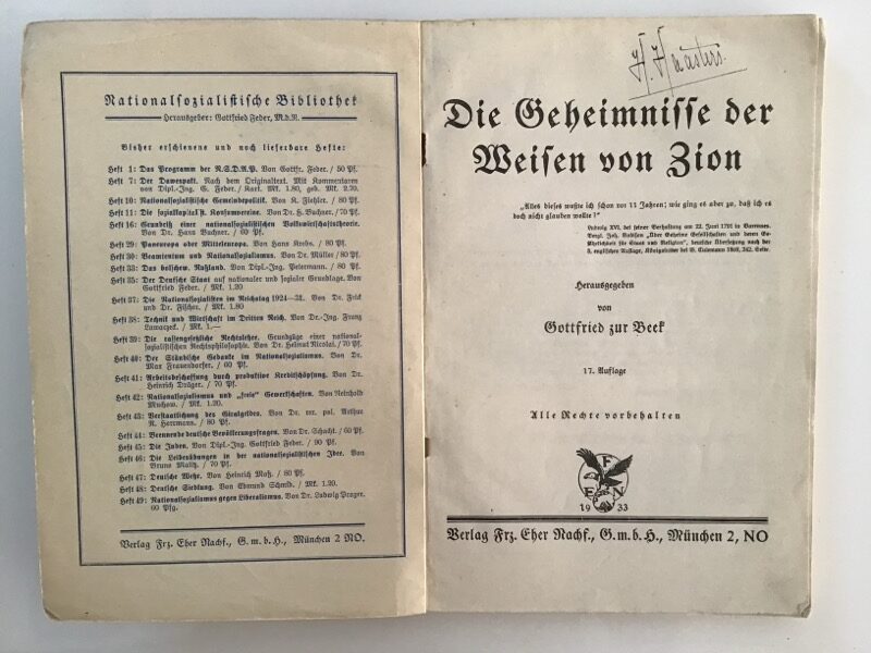 Die Geheimnisse der Weisen von Zion - Image 4