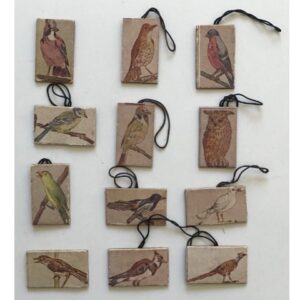 Winterhulp Bird Stamps